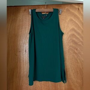 J. Jill Teal Sleeveless Tank Top